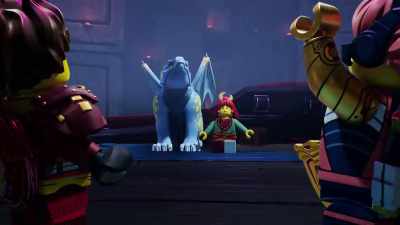 [Mech parts clatter] - LEGO Ninjago: Dragons Rising