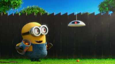 - [mechanical beep] - Illumination Presents: Minions Holiday Special