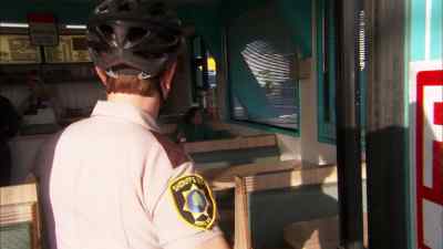 [MECHANICAL DOORBELL RINGS] - Reno 911!