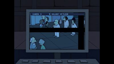 (mechanical hum) - The Simpsons