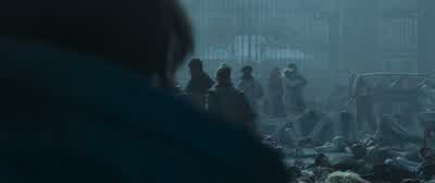 Medic! Medic! - Medic! - Make a hole! Medics coming in! Bring a stretcher! This way, this way! Prim? - The Hunger Games: Mockingjay   Part 2