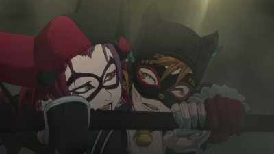 Medicine is still working, kitty-kitty. - Batman Ninja