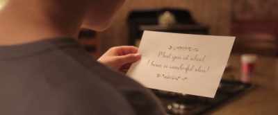 "Meet you at school.
I have a wonderful idea." - Disenchanted