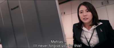 Mefilas...
I'll never forgive you for this! - Shin Ultraman