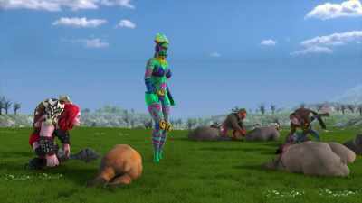 [MEG] Hello, giant green slag. - Dead Pixels