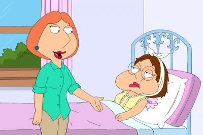 Meg, I know you hate having to be in bed all day, but - Family Guy