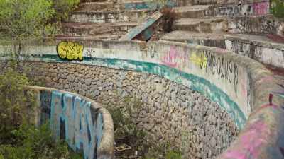 [Meigs] They didn't actually
stage true bull fights, - Mysteries of the Abandoned