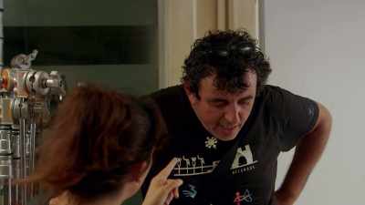 (Meirav practising Arabic
pronunciation with Abed) - The Real Fauda