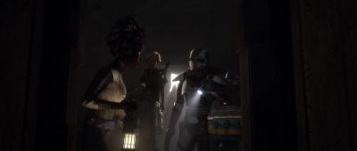 Mel, note the coordinates and wait here. - Star Wars: The Bad Batch