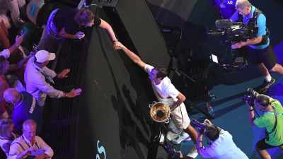 (melancholic music) - Roger Federer: A Champions Journey