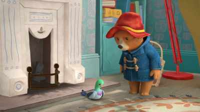 [melancholic music] - The Adventures of Paddington