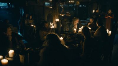 [melancholy music playing] - Vikings