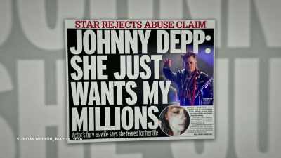 MELANIE: When Amber and Johnny
first came out as a couple, - Johnny vs Amber