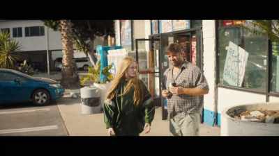 - [Melanie] Yeah, I'm okay.
- Here! I'll smash my finger
with this! - Kajillionaire