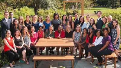 [Melissa Winter]
But we had a young staff - First Ladies