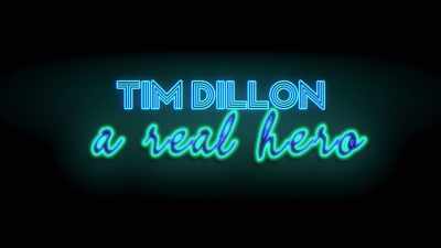 [mellow electronic music plays] - Tim Dillon: A Real Hero