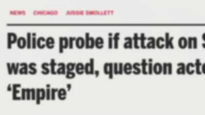 [mellow jazz music] - Jussie Smollett: Anatomy of a Hoax