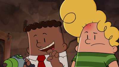 Melvin has it set to "Basic Smart." - The Epic Tales of Captain Underpants