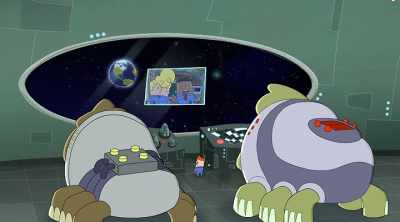 Melvin, stop! It's a trick! - The Epic Tales of Captain Underpants in Space