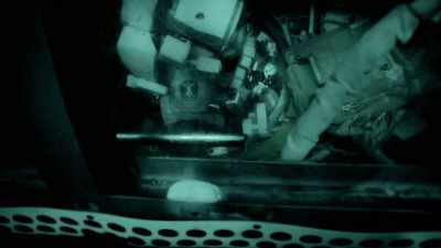MELVIN: Ten feet down, - One Strange Rock
