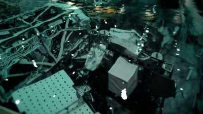 MELVIN: The only way to really
simulate a spacewalk on Earth - One Strange Rock