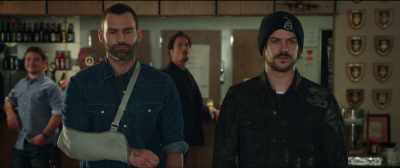 - MEN: Always a Highlander!
- MAN: Fuckin' A! - Goon: Last of the Enforcers