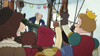 [men cheering] - Disenchantment
