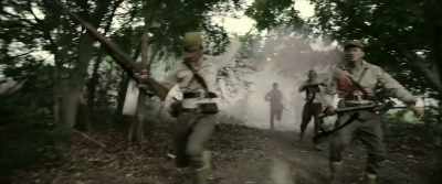 -[men continue yelling]
-[guns continue banging] - 3 Days in Malay