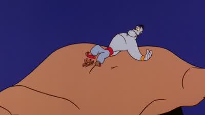 Men cower at the power in my pinkyMy thumb is number one on every listBut if you're not convinced that I'm invinciblePut me to the testI'd love to lay this rivalry to rest - Aladdin 2: The Return of Jafar