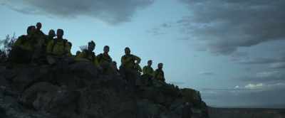 (MEN EXCLAIMING) - Only the Brave