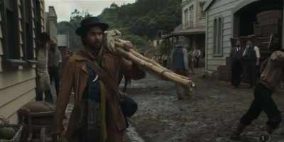- MEN: Heave! Heave!
- (TIMBER CREAKS) - The Luminaries