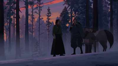 Men like him like to talk so much, - BLUE EYE SAMURAI