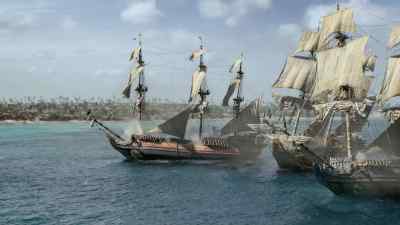 [men screaming] - Black Sails