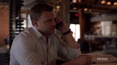( men shouting
in distance ) - Suits
