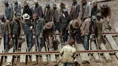 [MEN SINGING] - America in Color