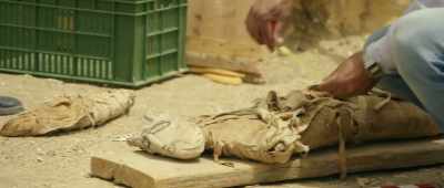 [men speaking indistinctly] - Secrets of the Saqqara Tomb