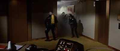 Men trapped! We need help!
Bring a line! - The Towering Inferno