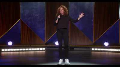 Men will lay their head back
and fall asleep immediately, - Michelle Wolf: Joke Show
