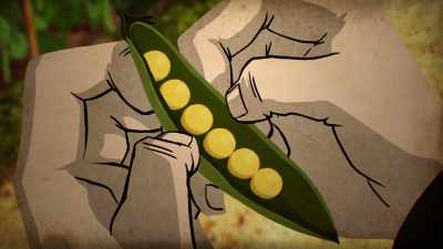 Mendel found that you would
get a yellow pea every time. - Cosmos: Possible Worlds