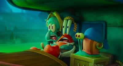 Meow. Are you sure about this? Don't worry, Mr. Squidward. I've got everything under control. - The SpongeBob Movie: Search for SquarePants