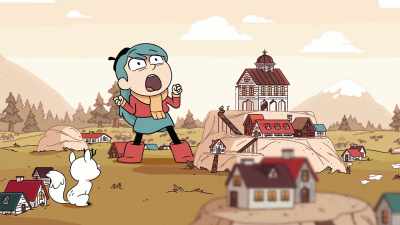 -[meowing]
-Please, please, - Hilda
