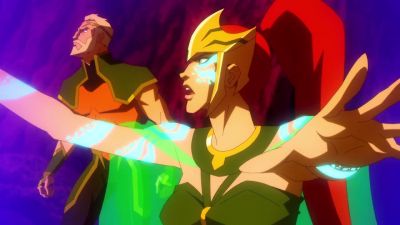 - Mera, what--
- Listen. - Young Justice