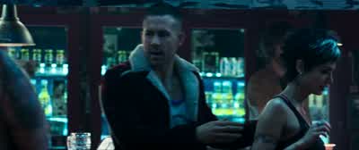 Hey Hands off the merchandiseMerchandiseSo youbump fuzzies for moneyYepRough childhoodRougher than yoursDaddy left before I was bornDaddy left before I was conceivedEver had a cigarette put out on your skinWhere else do you put one outI was molestedMe too - Deadpool