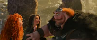 Merida, Elinor, hurry up, we're leaving! - Brave