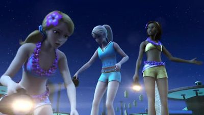 MERLIAH:
My necklace has to be here. - Barbie in A Mermaid Tale 2