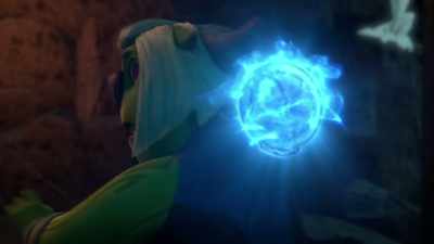 [Merlin's voice] Rise, Trollhunter... - Wizards: Tales of Arcadia
