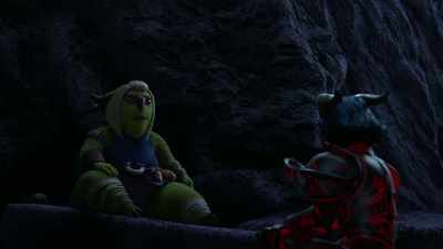 [Merlin's voice] Trollhunter,
rise and become. - Wizards: Tales of Arcadia
