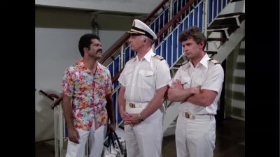 Merrill, a uniform
is just a state of mind -- - The Love Boat