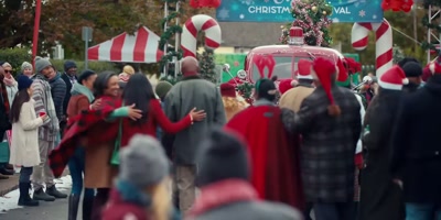 Merry Christmas. Be right
back, stay right there. - Christmas with a Kiss