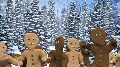 Merry Christmas,
Ginger Snappers, ho, - A Frozen Christmas 2